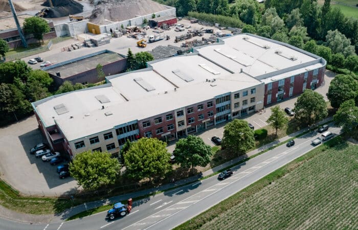 Luftaufnahme Hanfparadies in Kranenburg