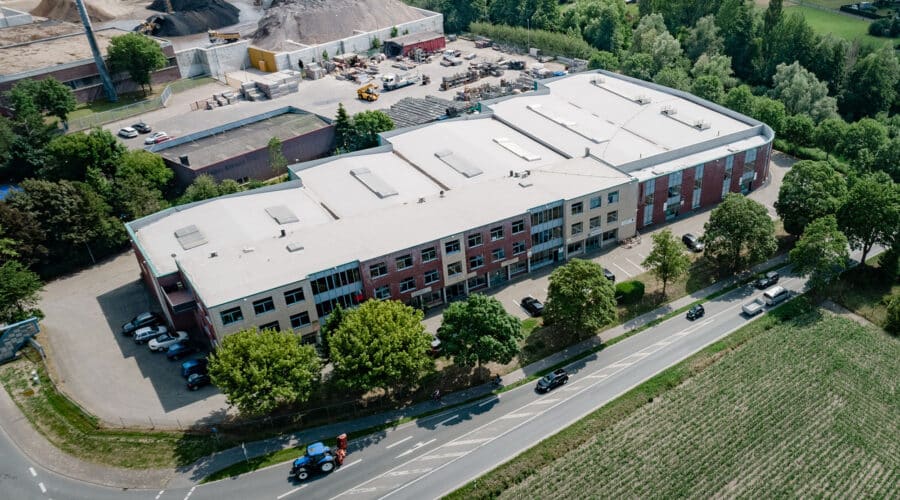 Luftaufnahme Hanfparadies in Kranenburg